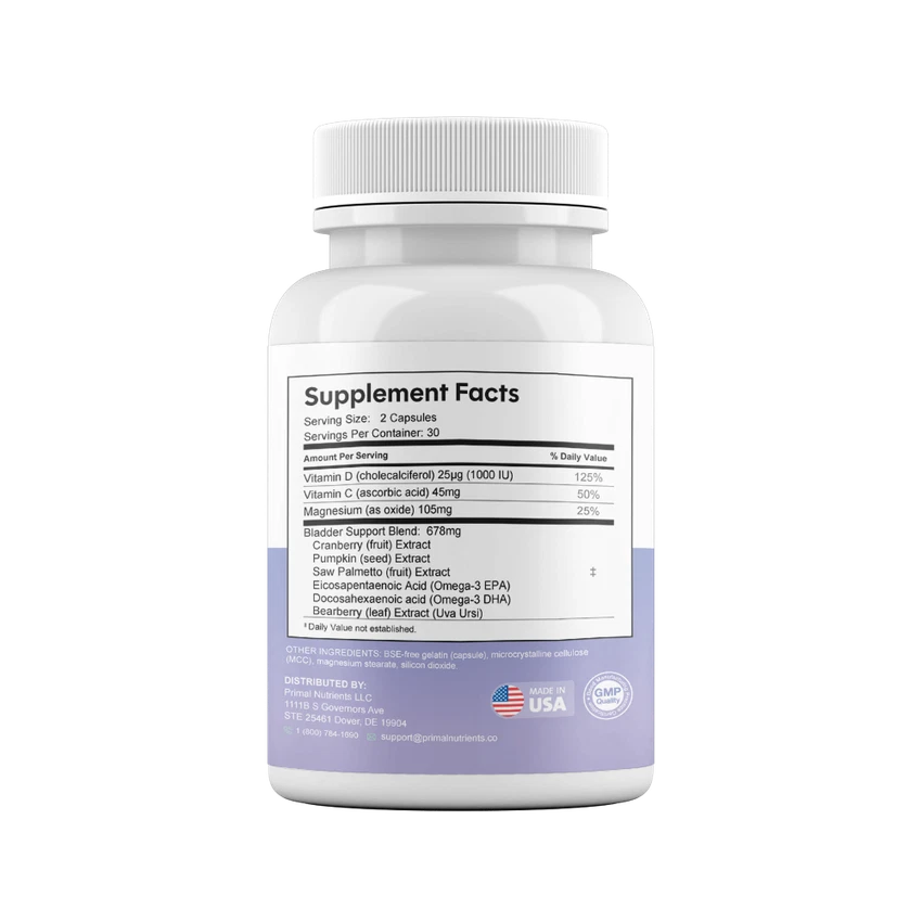 Primal Bladder Support Buy 2 Get 1 Free